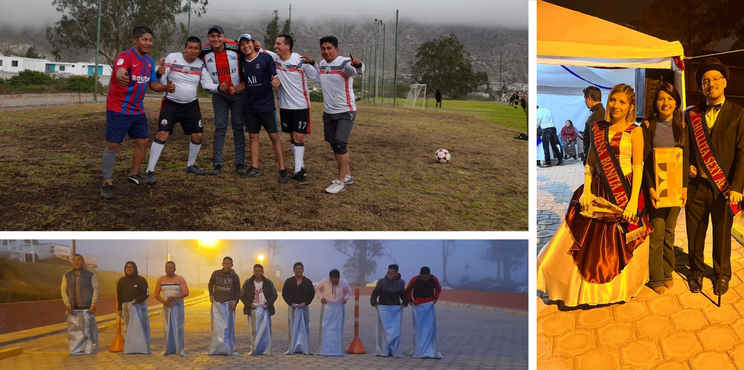 Vicunha Ecuador arranca el calendario de celebraciones decembrinas con integración, deporte y compañerismo.